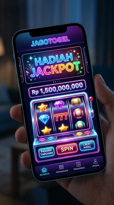 Layar utama jagotogel — antarmuka bersih setelah instalasi